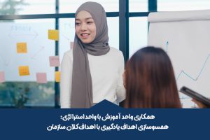 همکاری واحد آموزش با واحد استراتژی: همسوسازی اهداف یادگیری با اهداف کلان سازمان